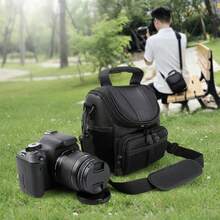 Ultimate Travel Essential Camera Case, Protective Digital Camera Case For Nikon SLR DSLR, Waterproof Lightweight Crossbody Shoulder Bag For D40, Travel Photography Must-Have Accessory, Large Capacity Travel Gear For Photographers, Perfect Stocking Stuffers For Camera Enthusiasts, Durable Travel Accessories And Camera Protection, All-Weather Digital Camera Case With Adjustable Strap, Compact Travel Companion For DSLR Cameras, Padded Interior Camera Case For Equipment Safety, Multi-Pocket Digital Camera Bag For Lenses And Accessories, Versatile Travel Camera Case For Adventure Photography, Secure Nikon Camera Bag With Quick Access Design, Professional Travel Essentials For Photo Journeys, Stylish Crossbody Camera Case For Everyday Carry, Heavy-Duty Travel Bag For Photography Equipment, Ergonomic Digital Camera Case For Comfortable Wear, Travel-Friendly Camera Protection With Organizational Features, Shock-Absorbent DSLR Case For Secure Transport, Innovative Camera Bag Design - 黑色 - 查看 11