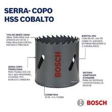Bosch 2608584103 - Sierra de corona HSS (21 mm)(Ø 21 mm) - Multicolor - Ver 4
