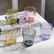 6pcs Durable Plastic Beer Mug Light Blue, Break-Resistant, Perfect For Office & Dining Use, Ideal For Serving Beer And Cocktails, Office Drinkware | Modern Mug Design | Durable Plastic Mug, Beer Mug - Multicolor - View 12