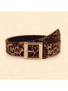 3pcs Women's Fashion Elegant Leather Belt Set, Suitable For Dresses, T-Shirts, Casual Pants, Daily, Office, Commute