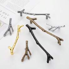 Classical Branch Drawer Handle Furniture Pulls Hardware Cabinet Kitchen Clothes Closet Solid Zinc Alloy Dresser Handles - Multicolor - View 3