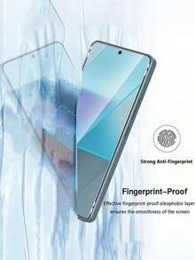 3片装9H硬度防刮屏幕保护膜,易于安装,无气泡,兼容Poco X3 Pro/Note 11S 4G/Note 13 4G/Note 11 Pro 4G/Note 14S,触感顺滑,防尘,防水,防指纹,防刮花,对手机壳友好,屏幕保护必备,适用于日常、办公、家庭使用,手机屏幕保护膜,手机配件,防震防摔防刮花。 - 無色 - 查看 5