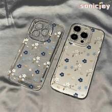 Capinha Capa Material transparente TPU padrão floral I P H ONE XR 11 12 13 14 15 16 PRO MAX 7 14 15 16 PLUS REDMI A1 A2 A3 A5 9A 10C 12C 11A 13C 14C  11 12 LIRE NOTE 8 9 10 11 12 13 14 PRO POCO C55 C65 X3 X4 X5 X6 F3 F5 M4 PRO M5S F7 Galaxy M23 M34 M52 M53 A03 A04 A13 A05S A07 A10 A11 A12 A14 A15 A17 A20 A30 A23 A32 A34 A35 A50 A51 A52 A54 A55 A71 A72 S20 FE S21 FE S22 ULTRA S23 FE S23 ULTRA S24 PLUS S24 ULTRA S25 ULTRA  MOTO G04 G7 G9 PLAY G10 G13 G23 G14 G15 G20 G22 G24 G30 G32 G34 G35 G52 G53 G54 G60 G84 E7 E13 E20 E22 EDGE 30 40 CASE - Y1 - Visão 5