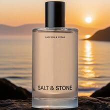 SALT SOTNE SAFFRON CEDAE Perfume, Men's And Women's Cologne,100ml Large Capacity, Unique And Charming Fragrance, Lasting Fragrance, Attracting The Opposite , Suitable For Dating, Parties And Other Scenes, Can Be Used As Birthday Gifts, Holiday Gifts - 藏紅花和雪松 - 查看 4