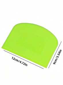 1pc Plastic Dough Scraper, For Kneading, Cutting Dough And Scraping Flour, Large Baking Tool