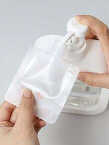 6pcs/10pcs/15pcs Reusable Portable Cosmetic Squeeze Bottles, Suitable For Liquid Refilling And Travel - Multicolor - View 3