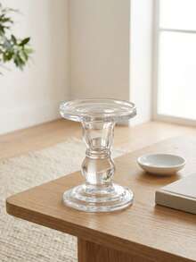 Bộ 1 chân nến pha lê hình cột La Mã sang trọng, chân nến đế tròn kiểu Bắc Âu chống gió, thích hợp cho đám cưới, trang trí nhà cửa, tiệc tùng, bữa tối lãng mạn dưới ánh nến, trang trí bàn tiệc ngày Valentine, trang trí bàn tiệc cưới, trang trí sinh nhật, quà tặng ngày của Mẹ, trang trí bàn ăn. - Trong sáng - Xem 15