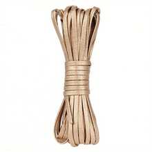 5米/包 4毫米仿皮绳项链绳手柄包边带缝纫配件，DIY压制皮革绳PU软表带项链线绳捆扎绳家居配件 - 仿皮繩 - 查看 15