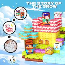 Blocchi magnetici per costruzioni di Ognissanti, gioco di impilamento di mostri orrore, regalo figo per feste per bambini, giocattoli dolcetto o scherzetto per ragazzi e ragazze - Multicolore - Visualizzare 4