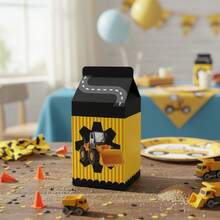 20 Milk Cartons Pick-Up-And-Assemble Tractor Construction Party Favors - 彩色 - 查看 3