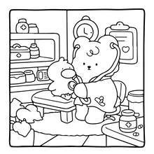 48 Pages 240gsm Plush Doll Cute & Cozy Coloring Book: Adorable Animal Firefighters (Firetruck, Hydrant And Night City Background) - Ideal For Adult Relaxation & Creative Art, Suitable For Stationery, School Supplies, Great Gift For Girls, Valentine's Day, New Year - Fuzzy Workies - View 3