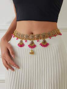1pc Bohemian Style Tassel Waist Chain, Suitable For Beach Vacation And Daily Wear - Tassel Waist Chain - View 28