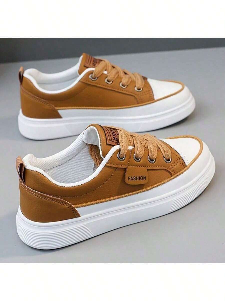 2025 New Style Versatile Women's Shoes - Summer Breathable Casual -On Board Shoes - Màu vàng - Xem 1
