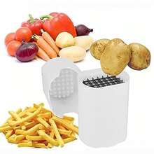 Cortador para patatas fritas, rebanador rápido de corte Natural, herramienta para patatas y verduras, picadora de verduras, accesorios de cocina, 1 Uds. - 1 pieza - Ver 5