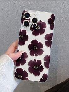 1个花卉印花图案手机壳，精准开孔保护摄像头，兼容三星、Nothing、Pixel、INFINIX、苹果、小米、Redmi等品牌手机。 - 彩色 - 查看 2