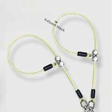 2-In-1 Dog Leash, Waterproof, Anti-, Reflective, Steel Wire - Yellow - View 2