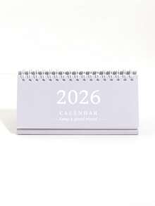 1pc Retro Desk Calendar 2026, Creative Spiral Design Small Desk Calendar - Daily Time Planning Markers, Comes With Memo Writing, Home & Teacher Office Desk Ornament Decoration, Fashion School Supplies, Gifts For Friends - Multicolor - View 21