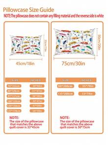 儿童卡通汽车主题床上用品套装（1件套），双面印花（1个单面印花枕套+1个双面印花被套），适合幼儿园/托儿所使用。数码印花可爱图案被套，儿童被套和枕套，适合幼儿、婴儿、儿童。采用90克涤纶面料，透气亲肤。足球图案被套，适合儿童、男孩和女孩。 - 彩色 - 查看 4