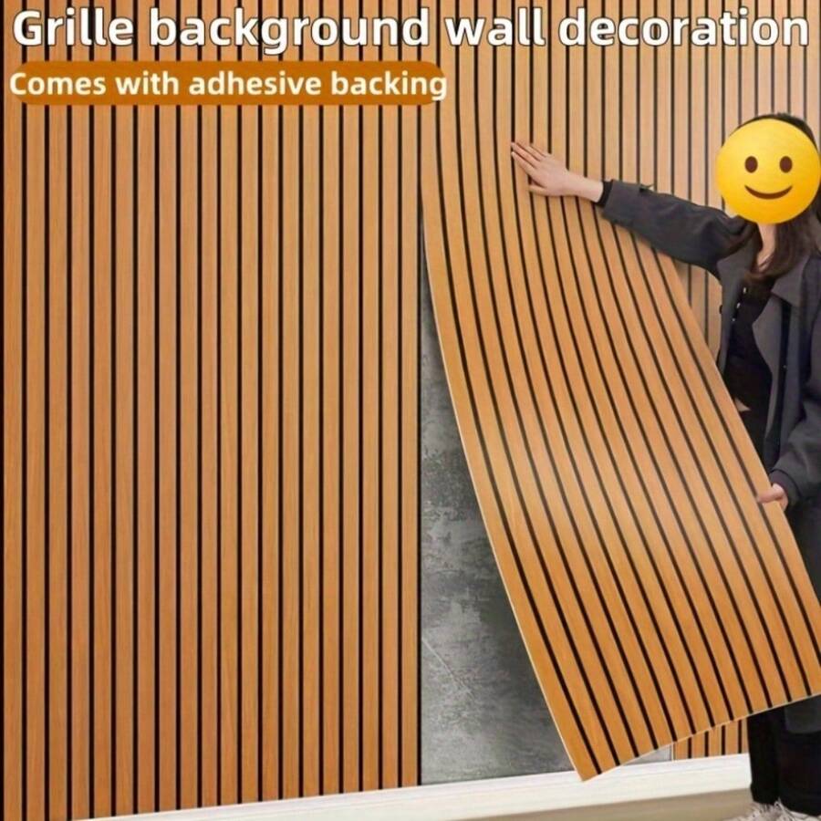 ucdfi 1 Roll 3D Grid Pattern Self-Adhesive Wall Sticker, Modern Matte Contact Paper, Waterproof And Oil-Proof, Suitable For Decorating Living Room, Bedroom, Wardrobe, Kitchen Cabinet, Office And Multiple Surfaces, Easy To Adhere - Multicolor - View 1