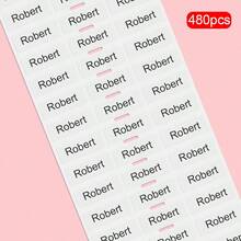 Customized Transparent Name Stickers - Waterproof And Wear-Resistant, Ideal For Decorating Water Bottles, Food Containers And Travel Essentials, Also Suitable For Office, Gym And Outdoor Use. Easy To Stick, Durable And Long-Lasting. Multifunctional, Adjustable, Anti-Mold, Decorative, Adhesive, Reusable, Cute, Fashionable, Exquisite, High-Quality, Colorful, Customizable, Unique, Personalized. An Ideal Gift For Him, Her, Boyfriend, Girlfriend - Transparent - View 12