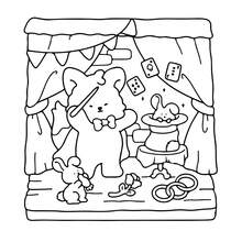 48 Pages 240gsm Plush Doll Cute & Cozy Coloring Book: Adorable Animal Firefighters (Firetruck, Hydrant And Night City Background) - Ideal For Adult Relaxation & Creative Art, Suitable For Stationery, School Supplies, Great Gift For Girls, Valentine's Day, New Year - Fuzzy Workies - View 5