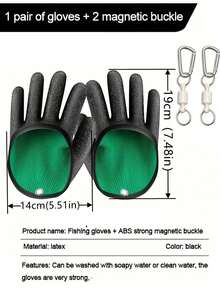 Multi-Functional Fishing Gloves, Fishing Tackle Accessories - Multicolor - View 2