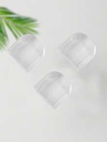 Bộ 5 nút chặn cửa trong suốt - Không cần khoan, bảo vệ sàn nhà và tường, được làm từ nhựa PET chống trầy xước và có chức năng giảm sốc, phù hợp với sàn gỗ, sàn gạch, văn phòng và nhà ở. - Nhiều màu - Xem 10