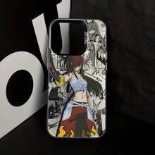 Funda para teléfono de Erza Scarlet con diseño clásico de animeágico, compatible con modelos de 17, 16E, 16, 15, 14, 13, 12, 11,, Pro,,, X, XR, XSMAX, 8 y Plus.Tiene una cubierta trasera esmerilada anti-caídas, lo que la convierte en un gran regalo.17,17 Pro - Negro - Ver 6