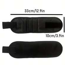 Super Strong Magnetic Wristband - For Screws, Nails, Bolts And Drill Bits - Unique Support Design - Perfect Gift For Fathers, Boyfriends, Crafters, Electricians, Auto Mechanics - Multicolor - View 3