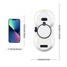 PuRuiKai 自动机器人擦窗器，智能家居玻璃窗清洁设备，电动擦窗机器人 - 日規A型插(100V) - 查看 10