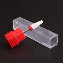 1 đầu mài móng bằng gốm, giúp loại bỏ sơn gel nhanh chóng, đầu mài móng tốc độ cao không nóng, dụng cụ mài móng hình nón phẳng. - Nhiều màu - Xem 11