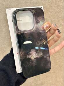 Chic Pink Leopard Pattern Foil Feather Painting Minimalistic Fashion Phone Case Compatible With  16/11/16 Pro/16 Plus/16 Pro Max/16e/15 Pro Max/13/14/12/XS/XR/7G/8P/ 15,  15 Pro Max, A14/A15, S23U/A50, A12, A32, A52, A72, A51, A21S, A13, A14, S22 Ultra, S23, A33, A53, S20 FE Waterproof Shockproof Anti-Fall Scratch Resistant - 款式7(1pc) - 查看 6