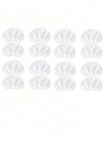 2 Pairs Unisex Transparent Silicone Heel Cushion Pads, Washable Comfortable Insoles For High Heels And Sandals