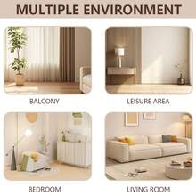 Nawahev Oversized Rocking Chair With Cushion,Double Papasan Chair With Armrests, Lounge Patio Recliner Rocker For Living Room,Bedroom,Garden,Porch, Garden-Gray - 灰色 - 查看 6