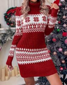 Women Sports Sweater Dresses