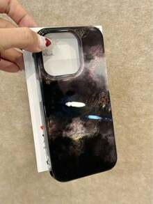 Chic Pink Leopard Pattern Foil Feather Painting Minimalistic Fashion Phone Case Compatible With  16/11/16 Pro/16 Plus/16 Pro Max/16e/15 Pro Max/13/14/12/XS/XR/7G/8P/ 15,  15 Pro Max, A14/A15, S23U/A50, A12, A32, A52, A72, A51, A21S, A13, A14, S22 Ultra, S23, A33, A53, S20 FE Waterproof Shockproof Anti-Fall Scratch Resistant - 款式7(1pc) - 查看 3