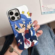 Una funda de teléfono de doble propósito con un acabado mate que resiste huellas dactilares y sudor, ofreciendo durabilidad y protección contra golpes.Es elegante y compatible con los modelos de  16, 15, 14, 13, 12, 11, 8, 7, Plus, Pro y Max, lo que lo convierte en un regalo ideal para amigos y una gran opción para celebraciones de cumpleaños. - Blanco - Ver 5