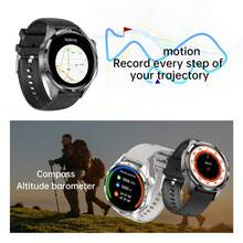 KENPANG2025 New Men's Sports & Fitness Smart Watch, 1.53" AMOLED Screen, Wireless Calling, Voice Assistant, Compass, Altimeter, Multiple Sports Modes, NFC Access, Women's Heart Rate/Sleep Fitness Tracker, Men's Sports & Fitness Smart Watch GT5pro Elegant Gift, Upgraded From GT4, Compatible With Android/IOS, Great Gift - Multicolor - View 8
