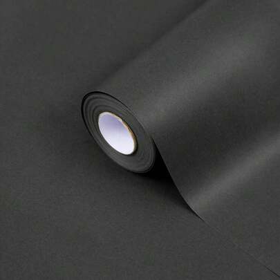 Rolls Of Versatile Black Kraft Paper In Various Sizes, Suitable For Mobile Phone Packaging, Gift Wrapping, Shipping, Mailing, Packaging, Bulletin Boards, DIY, Desk And Floor Covering, Paper Towels, And Book Covers