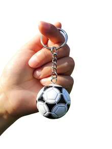 Chaveiro de Futebol da Copa do Mundo, Chaveiro Comemorativo Masculino em Couro PU para Fãs de Futebol, Pode Ser Usado Como Chaveiro para Bolsa, Chaveiro para Carro, Presente para Amigos, Presente de Aniversário, Presente para Clubes, Presente de Feriado, Presente para Festas, Acessório Casual e Decorativo para Bolsas do Dia a Dia - Multicolorido - Ver 12