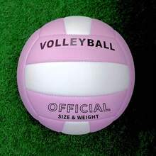 High-Quality Soft Volleyball, Official Size 5 Specification, Suitable For Indoor/Outdoor Training And Beach Recreation, PVC Volleyball, Pink Volleyball, Dedicated For Volleyball Matches, Volleyball Sports Accessories, Volleyball Training Supplies, Stable Anti-Slip, Suitable For Team Sports, Outdoor Activities, Playground Entertainment, Backyard Sports, Volleyball Gift, Multi-Person Interaction, Beach Sports, Sports Gift, Women's Gift, Men's Gift - Multicolor - View 9