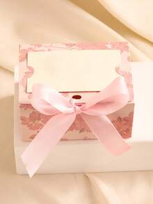 10个DIY空白婚礼礼盒，包含丝带和卡片，适用于生日派对礼物、DIY手工艺品、优雅婚礼展示、情人节、礼品盒 - 彩色 - 查看 9