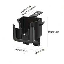 2 móc treo đồ dùng ô tô chịu lực cao - Móc treo ẩn bằng sợi carbon 3,5 inch tiết kiệm không gian dùng để đựng túi xách và phụ kiện. - Nhiều màu - Xem 7