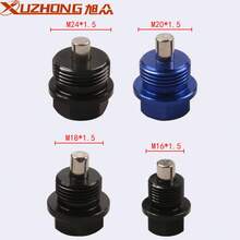 Car Modification: Oil Pan Screw, Magnetic Drain Plug, Aluminum Alloy Gearbox, Magnetic Drain Plug - M24*1.5 - View 5