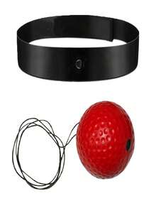 Boxing Reflex Ball Set - Speed Reaction Ball With Adjustable Headband, Boxing Reflex Training Ball With Textured Grip - Improve Speed And Hand-Eye Coordination, Speed And Reaction Time, Sports Speed Training Ball, Durable Synthetic Material For Men Fitness And Agility Training, Boxing Accessories, Smooth Design, Sturdy Construction, Boxing Equipment, Boxing, Reflex Ball - Multicolor - View 8