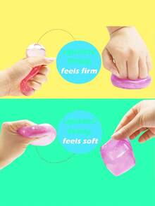1/2/4/6/8 Pcs Slow Rebound Stress Relief Balls - Soft & Soothing Sensory Fidget Toys, Helpful For ADHD/ADD, Anxiety Relief - Multicolor - View 5