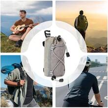 Anti - Slip Backpack Utility Phone Pocket Backpack Pouch, Small Mesh Bottom Sling Bag Hiking Fishing Climbing Cycling Travel Sports Daily Commuting Arm Belt Men Women - inicial - Ver 6