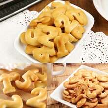 9pcs Numeric Cookie Cutter Set, 0-8 Number Shaped (Reversed 6 To 9) Stainless Steel Baking Cookie Cutters, Numeric Baking Tools - Silver - View 8