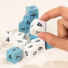 Children's Wooden Digit Arithmetic Battle Blocks, Addition And Subtraction Calculation Competitive Game Toy, Suitable For Boys And Girls Interactive Digital Calculation Competition, Party And Game Toy - Multicolor - View 10