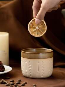 Vintage Ceramic Espresso Cup - Japanese Tea Cup, Suitable For Home Or Office, Ideal Gift For Ramadan Or Eid, Hand Wash Only